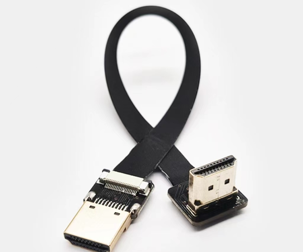 90 Degree Downward Standard HDMI Male Interface to Standard HDMI Male Interface for RED BMCC FS7 C300