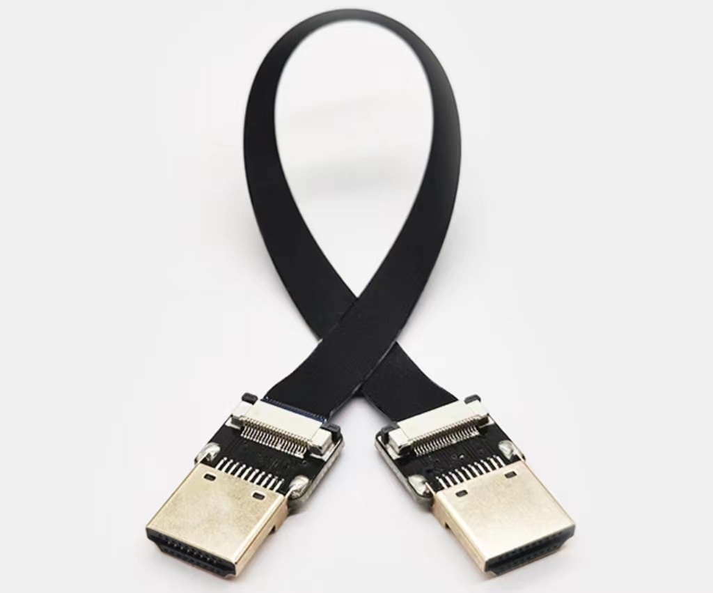 90 Degree Downward Standard HDMI Male Interface to Standard HDMI Male Interface for RED BMCC FS7 C300