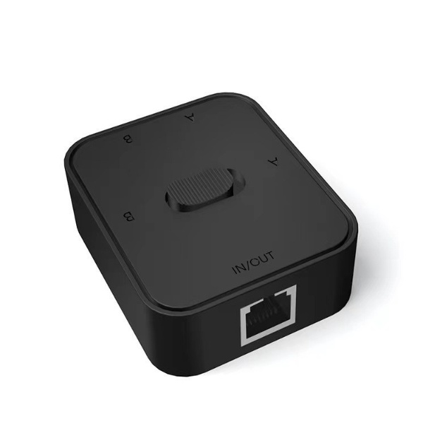 Gigabit Ethernet Splitter 1 to 2 - Network Splitter with USB Power Cable