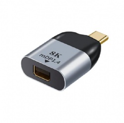 USB C male to Mini displayport female 4K adapter