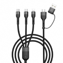 6 in 1 multi PD USB Power charge cable