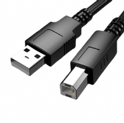 USB 2.0 - A-Male to B-Male Printer Cable - 32 Feet (10 Meters) High Speed Printer/Scanner/Repeater Cable