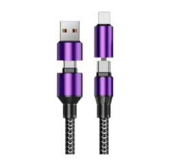 4 in 1 multi usb power phon charge cable