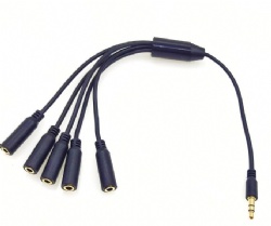 3.5mm Splitter Mic and Audio Cable