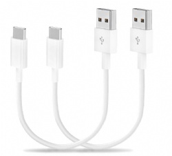 Short USB to USB C CarPlay Cable 1.15ft