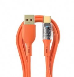 Soft Silicone USB A to USB C Cable for Galaxy 1m CABLETOLINK