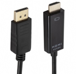 1.8M Display Port Male DP to HDMI Cable A dapter Video Audio