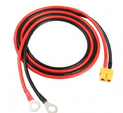 XT60 to O Ring Terminal Cable,XT60 Female to O Ring Connector Cable,with 1M 12AWG Silicon Wire,for RC Lipo Battery FPV Racing Drone(1M/3.3FT)