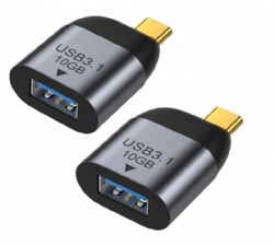 10Gbps OTG USB-C Male to USB Female Converter for MacBook