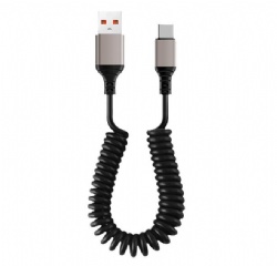 6A PD spring USB C Power charge car cable