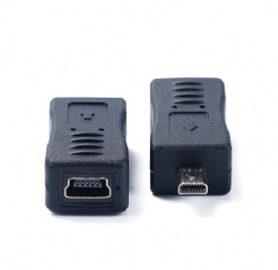 mini usb 5pin female to usb 8pin male power charge data transfer adapter CABLETOLINK