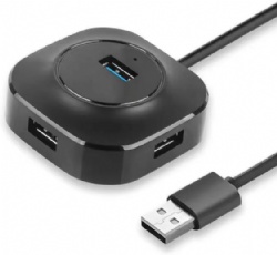 Ultra Mini 4 Port USB Hub (USB 3.0 Hub, USB 3 Hub)