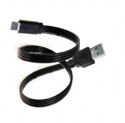 10cm Flat up/down/left/right angle Micro usb 5pin male to USB 2.0 A male power charge data transfer silicon soft cable