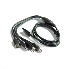 4*USB C to USB A power charge cable 1.2m