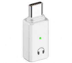 USB C to Headphone Jack Adapter, Type C Male Converter for iPhone Wired Earbuds, iPhone 16/15 Series,iPad Air, Not Support Lavalier Microphone, Charging and Data