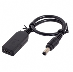 USB 3.1 Type C USB-C to DC 20V 5.5 2.5mm & 2.1mm Power Plug PD Emulator Trigger Charge Cable for Laptop