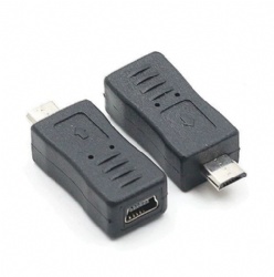 micro usb 5pin male to mini usb 5pin female otg data transfer power charge adapter 480mbps CABLETOLINK
