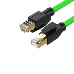 CAT6 Ethernet Patch Cable (10 ft) RJ45 Connectors with Gold Plated Contacts (10gbps)
