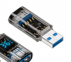 10Gbps USB 3.2 Type C to Type A Charger OTG Converter Compatible for iPhone 11 12 13 14 15 Pro Max, Galaxy Note 10 S20 Plus 20, Earphone,Yellow