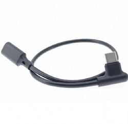 30cm angle USB C male to USB C female extension data transfer power charge 480mbps cabl