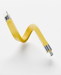 PD240W Flat USB C male to USB C male 8K Video support with keychain