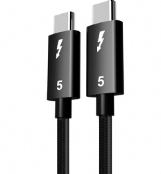 PD 240W USB C 5.0 Male to USB C 5.0 Male 16K Video 80Gbps cable