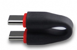 3.8cm short up angle USB C male to USB