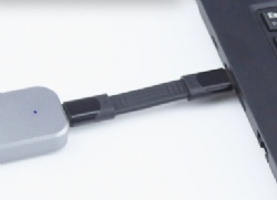 keychain PD240W 8K60HZ USB C male to USB C male FPC Cable