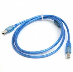 USB 2.0 A to B Male Printer Cable, High Speed Durable Scanner Printer Cord