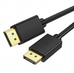 DP 1.4 Cable, 8K@60Hz 240Hz High Refresh Rate DisplayPort 1.4 Cable, 4-Layer Shielding Anti-Interference CCS Wire, Plastic Shell, Compatible with Gaming Monitors, TVs, Laptops, Graphics Cards