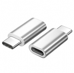 USB3.2 Type-C Male to Female Adapter, 5A Fast Charging & Data Transfer, Aluminum Alloy Shell, Full-Function Type-C Connector Extender for Laptop, Phone, Type-C Devices