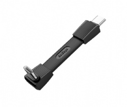 0° Angle USB C 4.0 Full Featured Ultra Short Cable USB Type C 4.0 Male to Straight Bend Male Fast Charging Data Connector 80Gbps 8K PD240W 48V5A, for Mac mini Smartphone Tablet, 51mm/2in