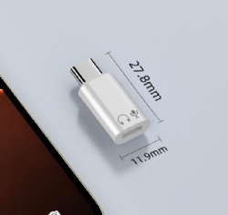 USB C to Lightning Headphone Adapter, Type C Male to Lightning Female Audio Converter Hi-Fi Sound, Lightning Earbuds Connector with Mic Call Line Control, Compatible with iPhone 16/15 Series, Android Type C Phone, Laptop, Tablet, Gaming Music Calling