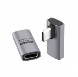 USB4 Full-Feature Type-C Adapter, 40Gbps High-Speed Data Transfer, 8K@60Hz UHD Video Output, Durable Aluminum Alloy Shell, Compact Portable Converter for Laptops, External SSDs, and Type-C Devices