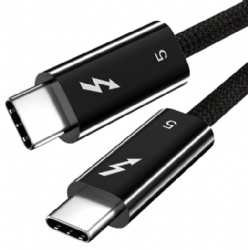 Thunderbolt 5 Cable 240W Fast Charge 120Gbps 16K30Hz Braided