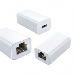 USB C to Gigabit Ethernet Adapter, Type-C to RJ45 1000Mbps Network Card, [Ultra-Compact 1.5