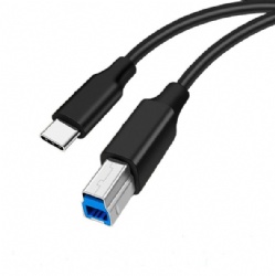 SuperSpeed 5Gbps USB C to USB 3.0 Type B Cable High-Performance Printer Scanner Cable for MacBook Pro, External Hard Drive Enclosure, Digital Camera, & Docking Station