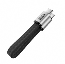 USB4  Magnetic Cable 240W PD3.1 Fast Charging 16K@60Hz Video Output 18cm Short Flat Braided USB C to USB C Data Cable for SSD & MacBook