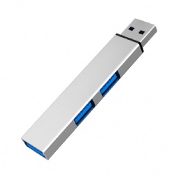 ] 3-in-1 Cable-Free USB C Hub