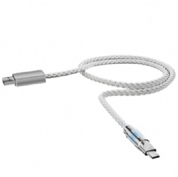 8K Polling Rate Mechanical Keyboard Aviator Cable, OCC Single Crystal Copper Type-C Data Cord for Magnetic Axis Gaming Keyboard