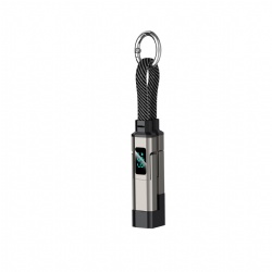 Keychain Digital Display 4 in 1 Fast Charging Cable