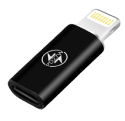 USB C to Lightning Adapter, USB-C Male to Lightning Female Dongle, PD 27W Fast Charging & Data Sync, for iPhone 15, Samsung Galaxy, Huawei, iPad — Use Lightning Cable and Earphones