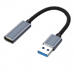 USB A MALE TO USB C FEMALE ADAPTER CABLE 10GBPS USB 3.2 HIGH SPEED DATA CORD 3A FOR PHONE SSD TABLET OLD LAPTOP DESKTOP