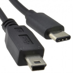 USB C to Mini usb 5pin Male/male power charge cable