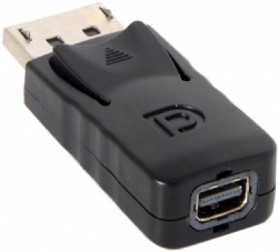 New DisplayPort to Mini DP DisplayPort Male to Female Adapter for Display