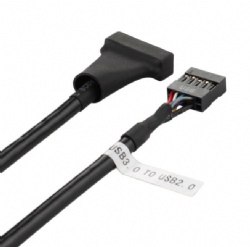 usb 2.0 9pin male to USB 3.0 20PIN Female cable adapter 6cm