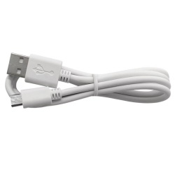 White color 1m/3.3ft Micro usb 5pin male to USB 2.0 A male 28AWG*4C Power charge cable cabletolink factory